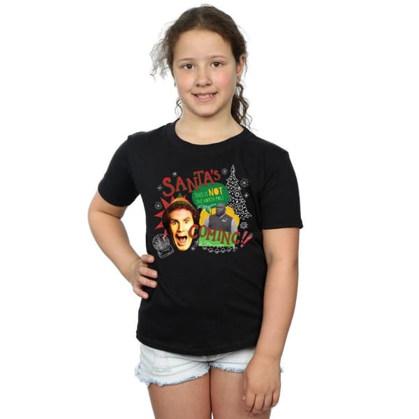 Elf Girls North Pole Cotton T-Shirt