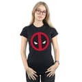 Miniatyrbild 2 av 5: Marvel Dam/Tjej - Deadpool - T-shirt i bomull med stor ren logotyp