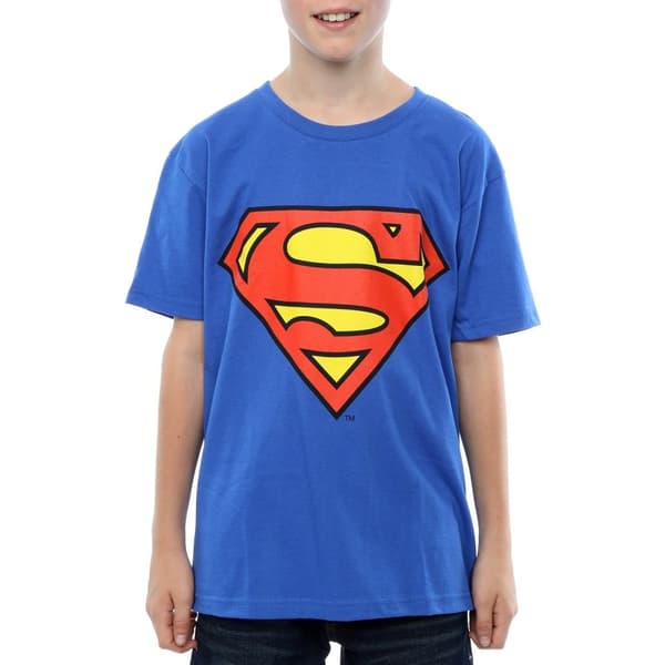 DC Comics Boys Superman Logo T-Shirt