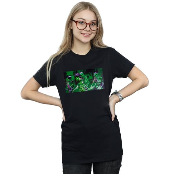 Corpse Bride Dam/Tjej Mr Bone Jangles Boyfriend T-shirt i bomull