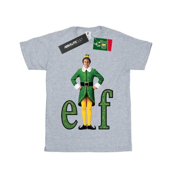 Elf T-shirt med Buddy-logotyp för pojkar