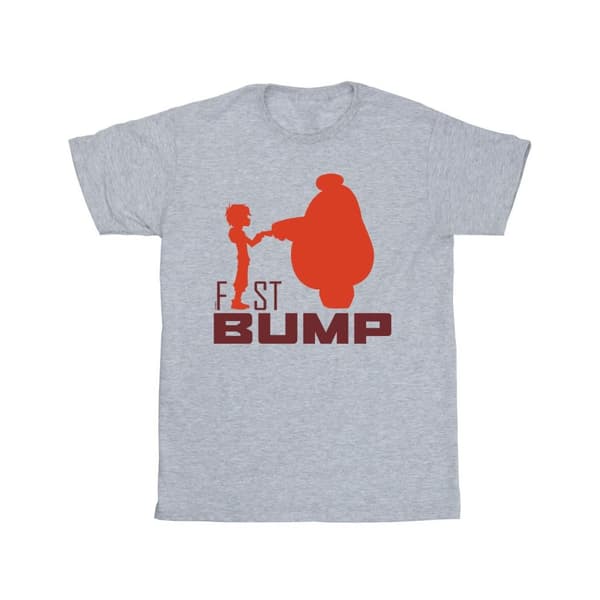 Disney Mens Big Hero 6 Baymax Fist Bump Cutout T-shirt