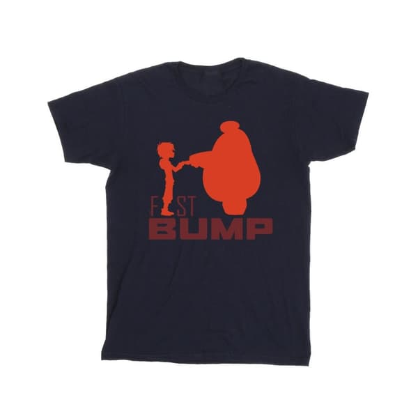 Disney Mens Big Hero 6 Baymax Fist Bump Cutout T-shirt