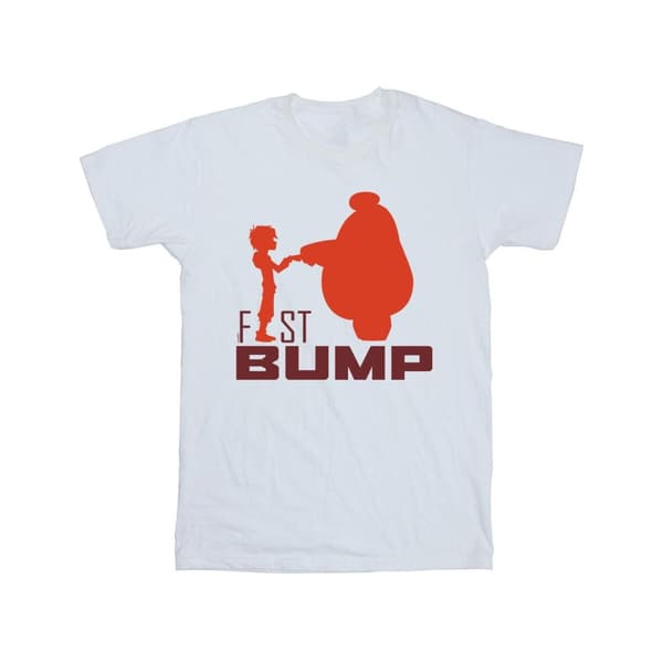 Disney Mens Big Hero 6 Baymax Fist Bump Cutout T-shirt