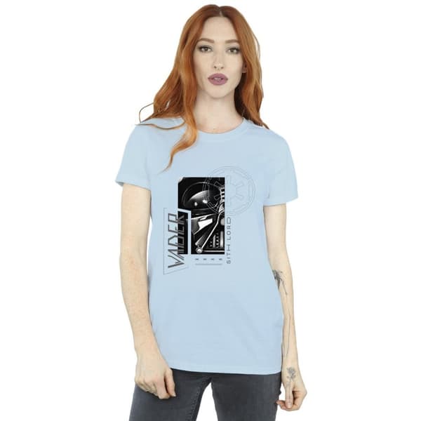 Star Wars Womens/Ladies Obi-Wan Kenobi Sith SciFi Collage Cotton Boyfriend T-Shirt