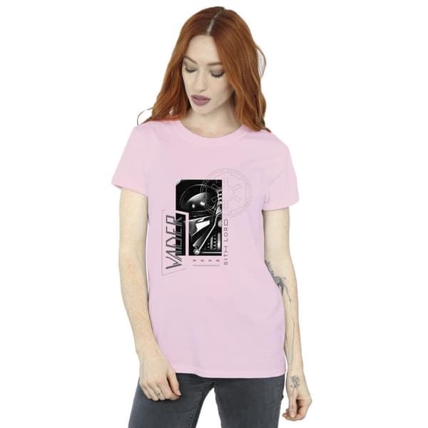Star Wars Womens/Ladies Obi-Wan Kenobi Sith SciFi Collage Cotton Boyfriend T-Shirt