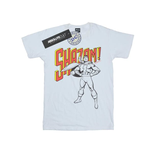 DC Comics Shazam Mono Action Pose - bomulls-T-shirt för flickor