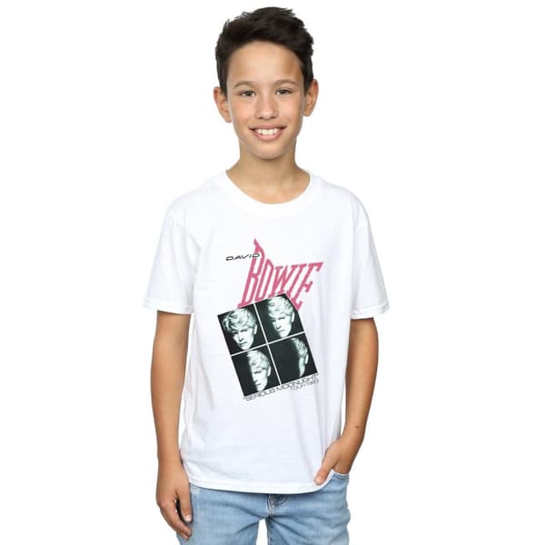 David Bowie Serious Moonlight Tour 83 T-shirt för pojkar