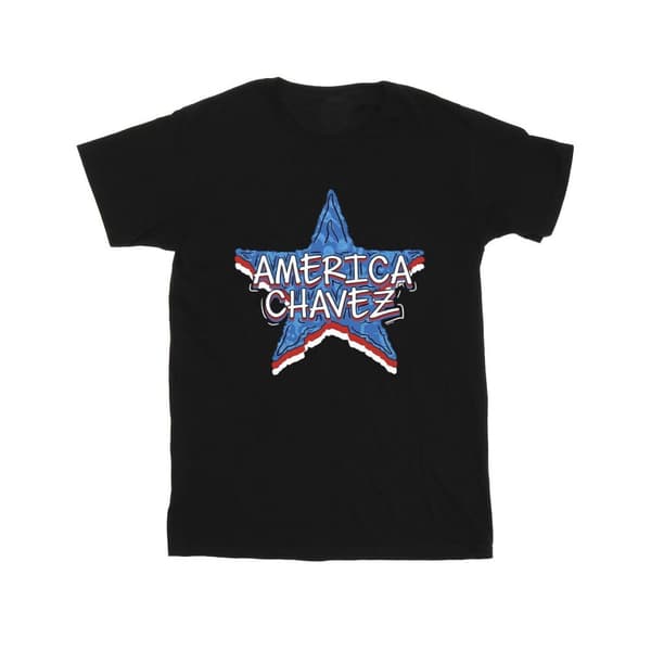 Marvel Girls Doctor Strange America Chavez Cotton T-Shirt