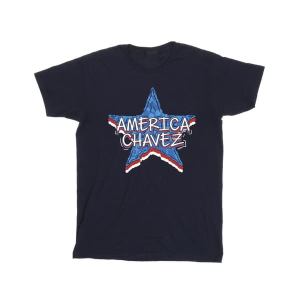 Marvel Girls Doctor Strange America Chavez Cotton T-Shirt