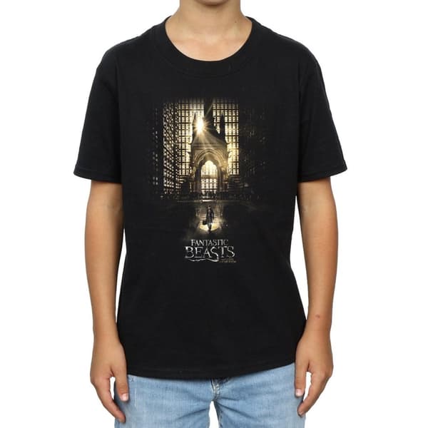Fantastic Beasts T-shirt för pojkar med filmaffischer