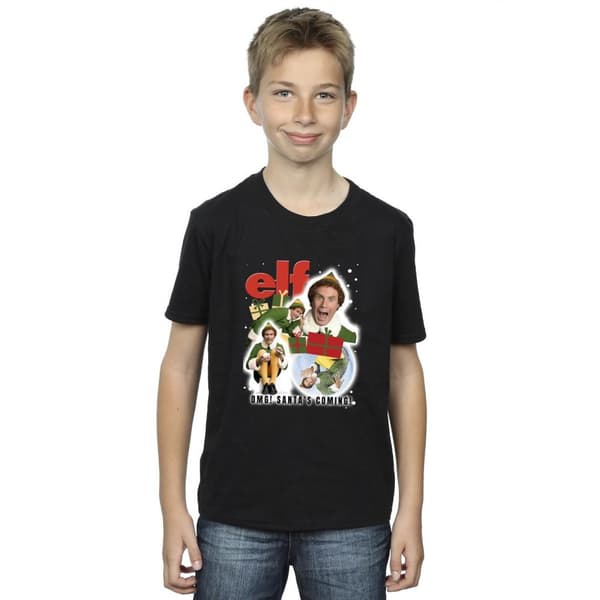 Elf Boys Buddy Collage T-Shirt