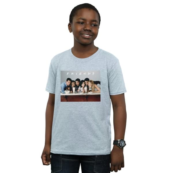 Friends Boys Group Photo Milkshakes T-Shirt