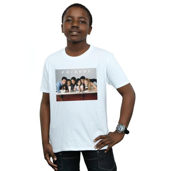 Friends Boys Group Photo Milkshakes T-Shirt