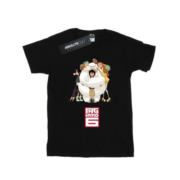 Disney Mens Big Hero 6 Baymax Hug T-Shirt