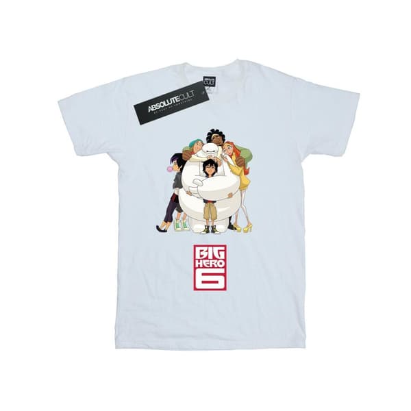 Disney Mens Big Hero 6 Baymax Hug T-Shirt