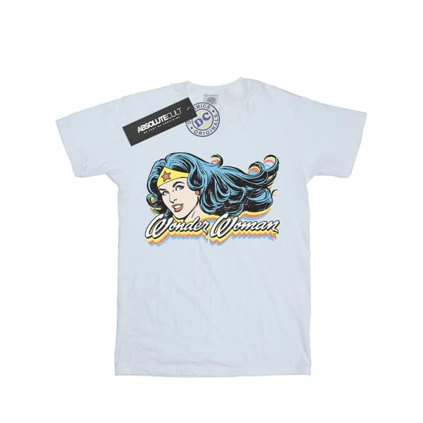 DC Comics Wonder Woman Smile T-shirt i bomull för flickor