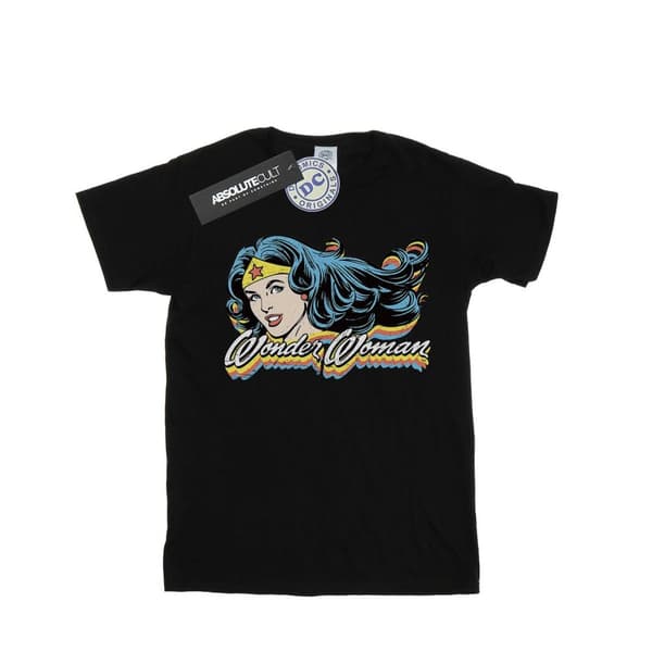 DC Comics Wonder Woman Smile T-shirt i bomull för flickor