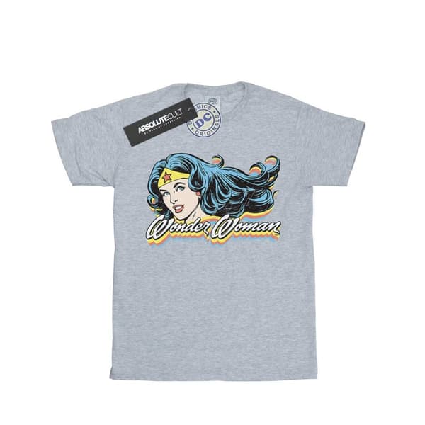 DC Comics Wonder Woman Smile T-shirt i bomull för flickor