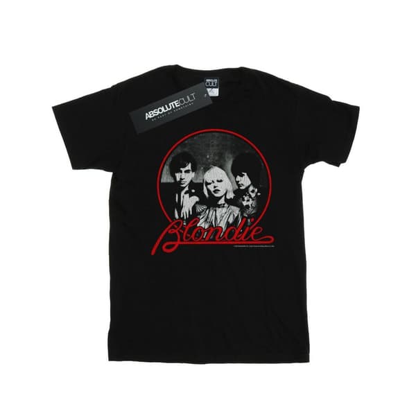 Blondie T-shirt med cirkelformad tryckfärg för pojkar Black 7-8 Years
