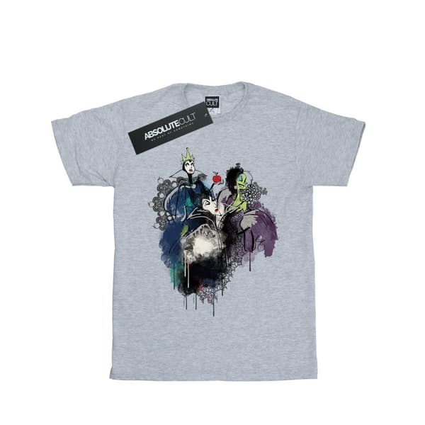Disney Mens Villains Sketch T-Shirt