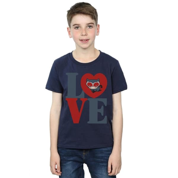 DC Comics Pojkar - Chibi Catwoman Love T-shirt