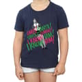 Miniatyrbillede 3 af 5: Elf Girls Santa´s Coming Cotton T-Shirt