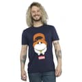 Miniatyrbild 2 av 3: Disney Mens Big Hero 6 Baymax Kitten Face T-shirt