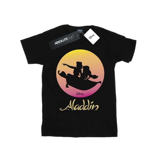 Disney Pojkar - Aladdin - T-shirt med flygande solnedgång