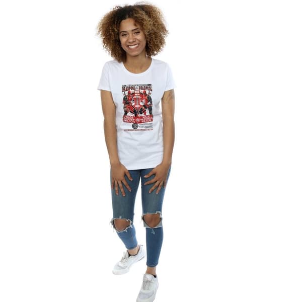 Marvel Womens/Ladies Deadpool Kills Deadpool Cotton T-Shirt