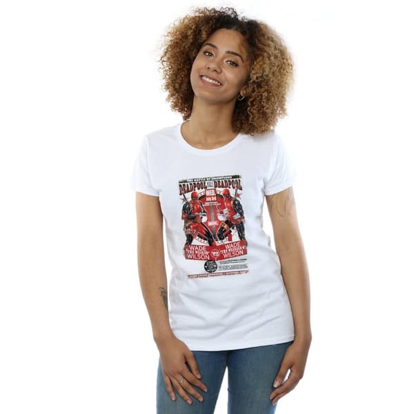 Marvel Womens/Ladies Deadpool Kills Deadpool Cotton T-Shirt