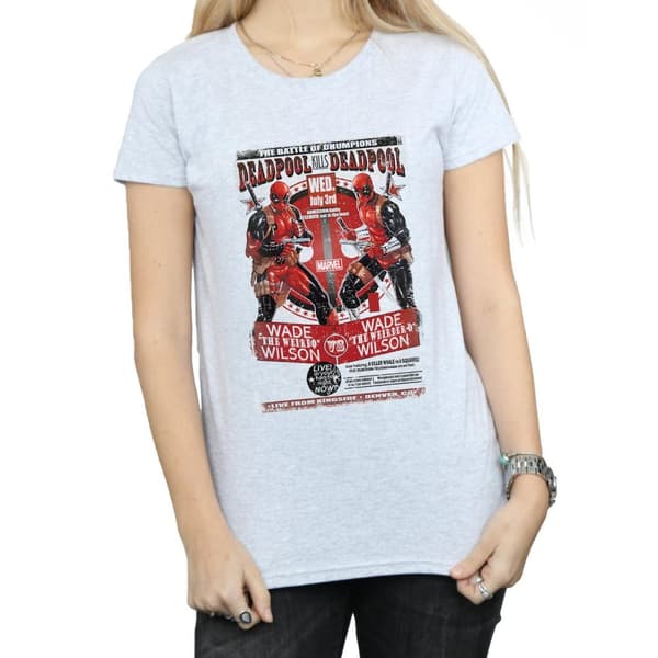 Marvel Womens/Ladies Deadpool Kills Deadpool Cotton T-Shirt
