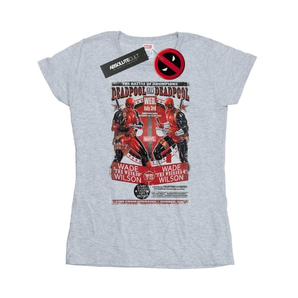 Marvel Womens/Ladies Deadpool Kills Deadpool Cotton T-Shirt