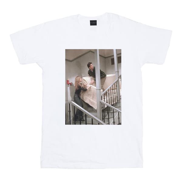 Friends Boys Sofa Stairs Photo T-Shirt