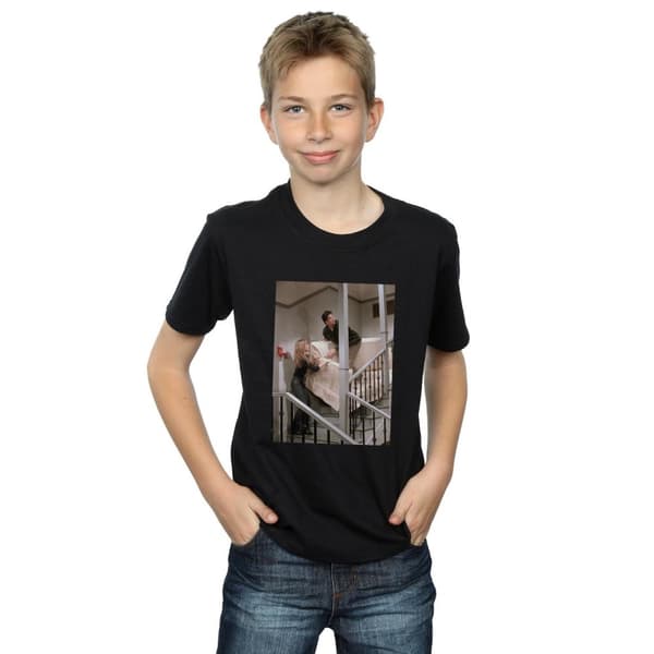 Friends Boys Sofa Stairs Photo T-Shirt
