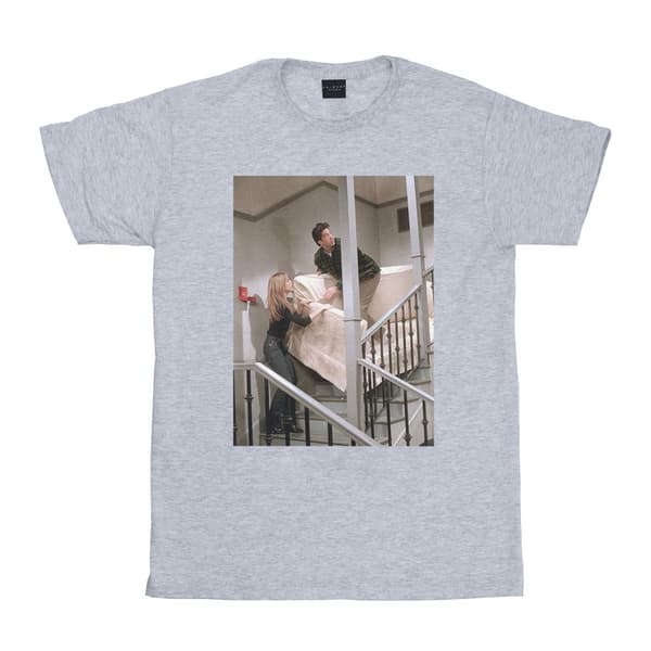 Friends Boys Sofa Stairs Photo T-Shirt