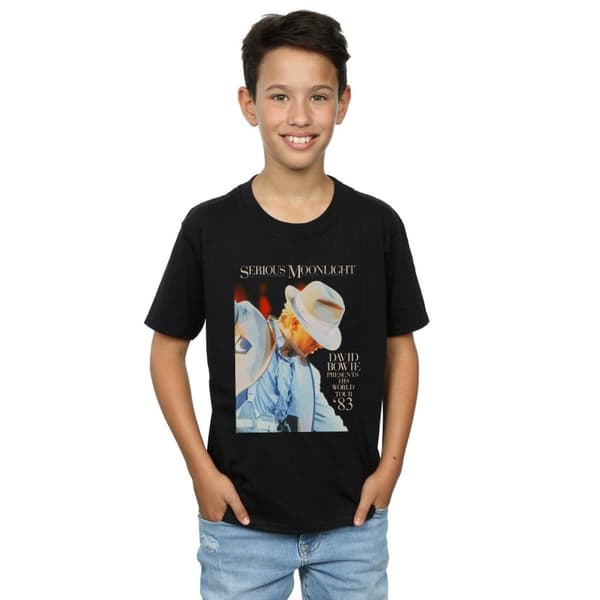 David Bowie Boys Serious Moonlight T-Shirt