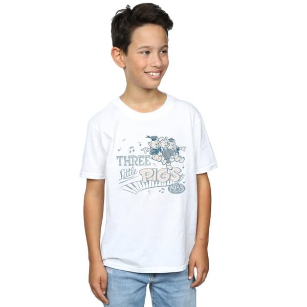 Disney T-shirt 1933 Tre små grisar för pojkar
