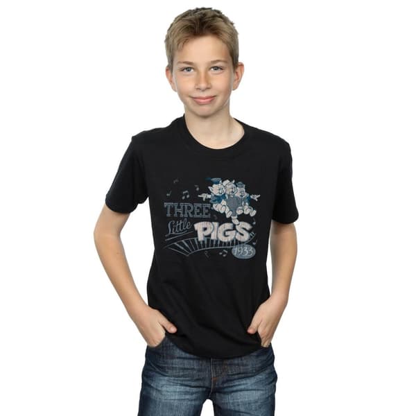 Disney T-shirt 1933 Tre små grisar för pojkar