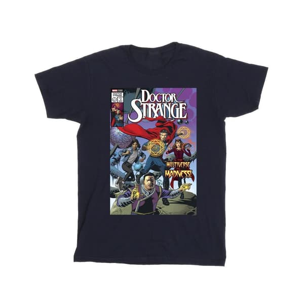 Marvel Girls Doctor Strange Comic Circles Cotton T-Shirt