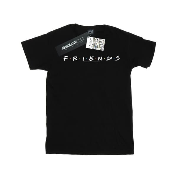 Friends Girls Text Logo Cotton T-Shirt
