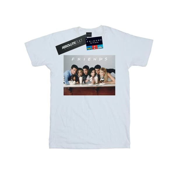 Friends Girls Group Photo Milkshakes Cotton T-Shirt