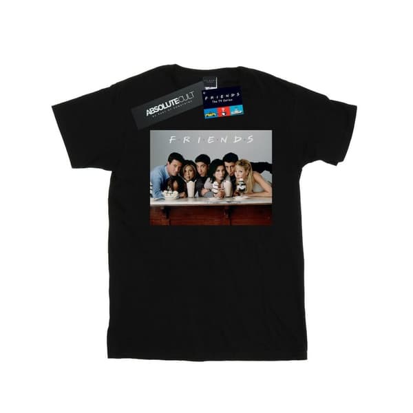 Friends Girls Group Photo Milkshakes Cotton T-Shirt