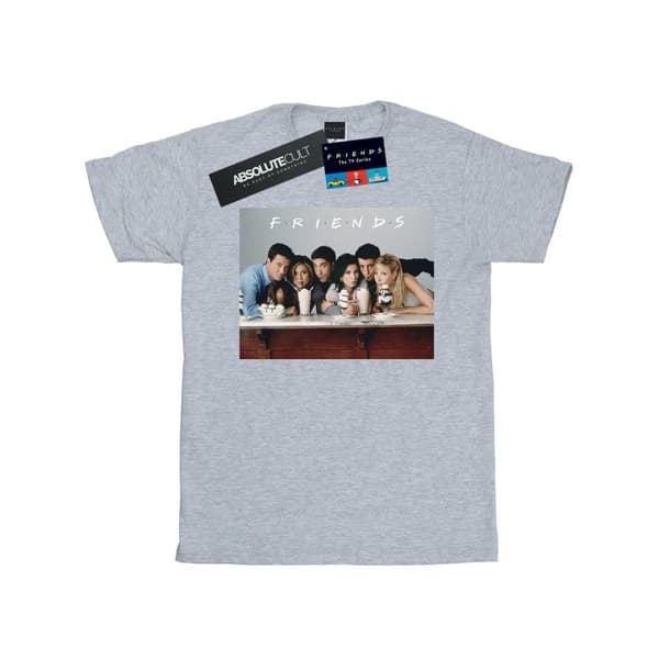 Friends Girls Group Photo Milkshakes Cotton T-Shirt