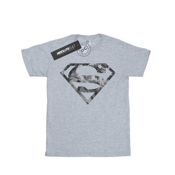 DC Comics Pojkar - Superman T-shirt med marmorlogga
