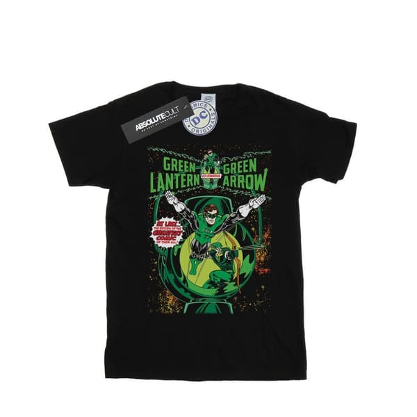 DC Comics Green Lantern Arrow Cover T-shirt i bomull för flickor