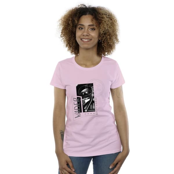 Star Wars Dam/Tjej Obi-Wan Kenobi Sith SciFi Collage Bomulls-T-shirt