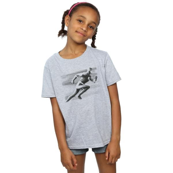 DC Comics Girls The Flash Spot Racer Cotton T-Shirt