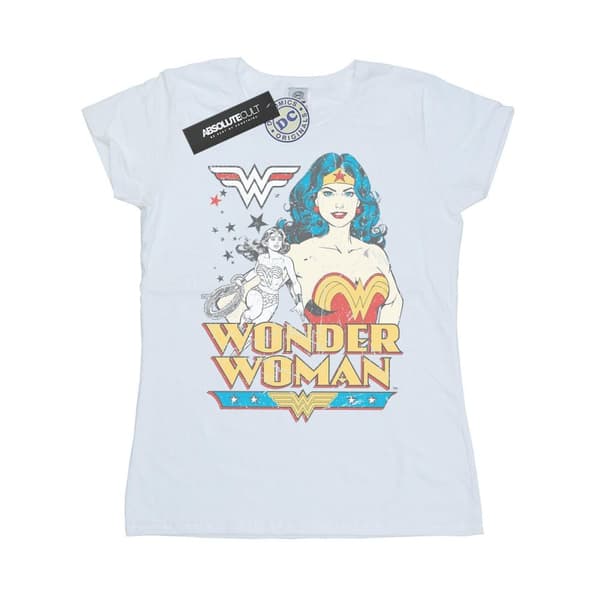 DC Comics Womens/Ladies Wonder Woman Posing Cotton T-Shirt