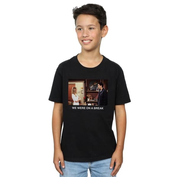 Friends Boys We Were On A Break Photo T-Shirt